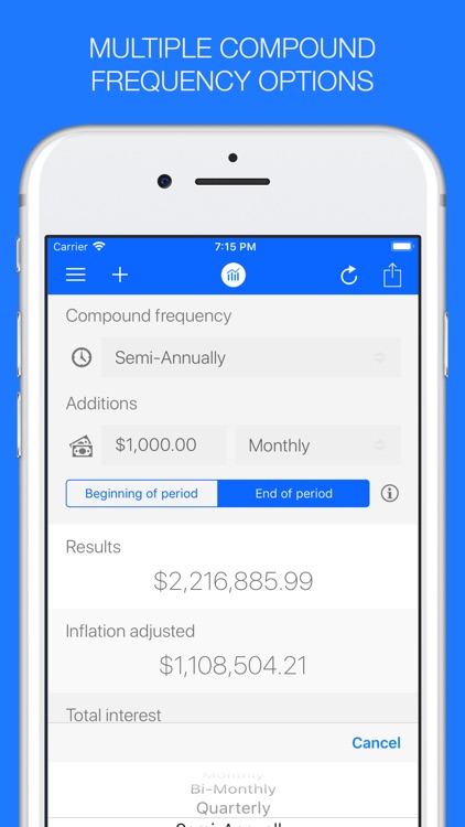 Compound Interest Calc +