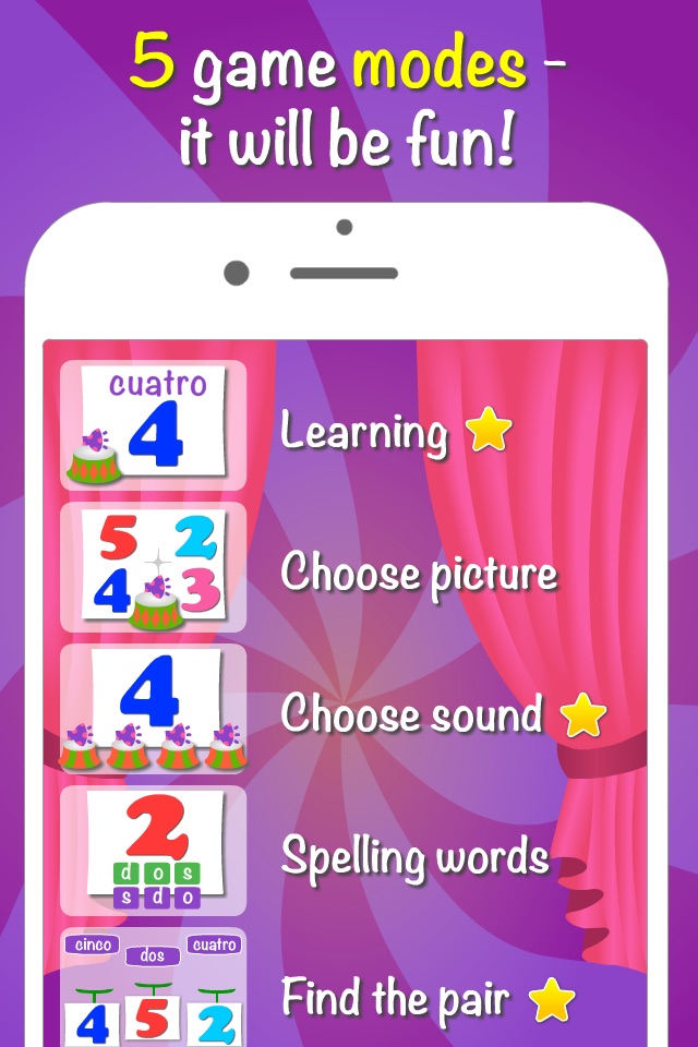 Spanish language for kids Fun screenshot 3