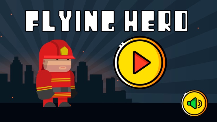 Flying Hero: City on fire screenshot-4