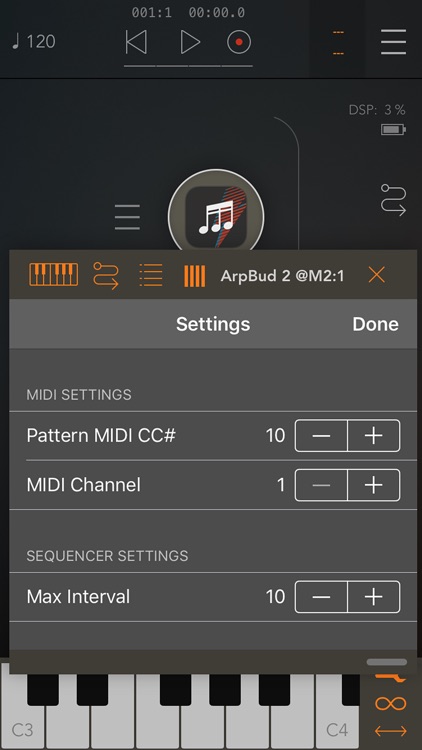 ArpBud 2 AUv3 MIDI Arpeggiator screenshot-3