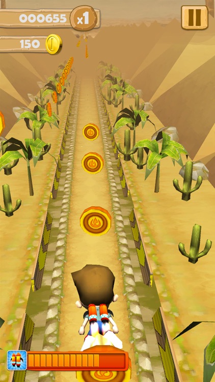 Chase Fun Run Desert Surfer screenshot-3