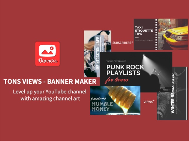 Tonsviews Banner Maker On The App Store