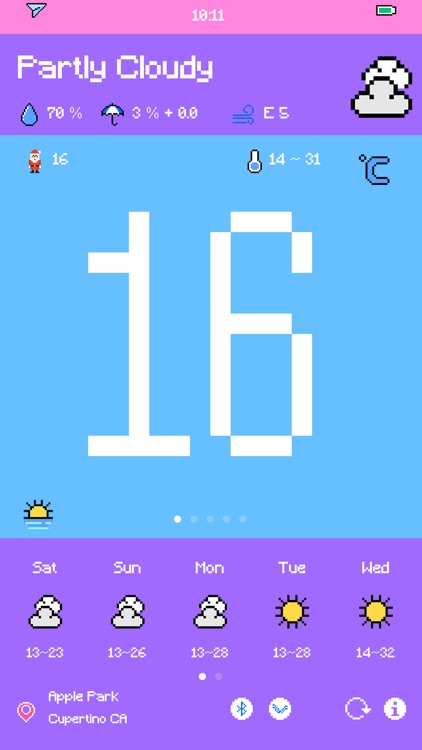 Pixel Weather - Forecast screenshot-8