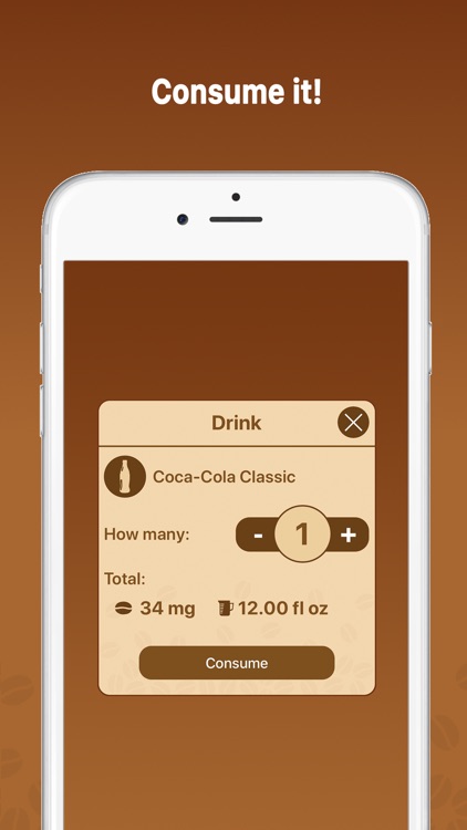 Caffeine Tracker Counter App screenshot-3