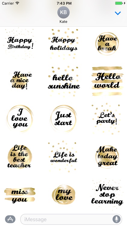 Think Positive Stickers screenshot-3