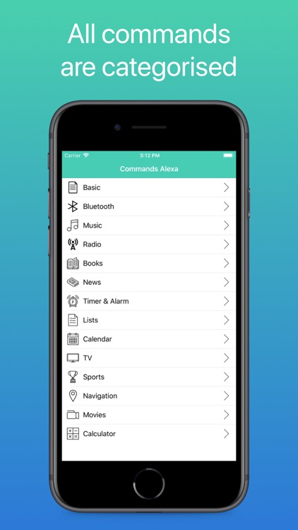 Commands for Alexa