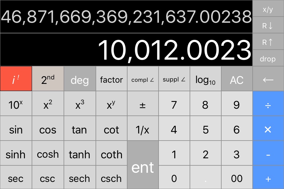 |RPN| Scientific Calculator screenshot 4