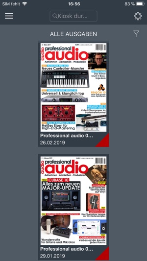 Professional audio Magazin