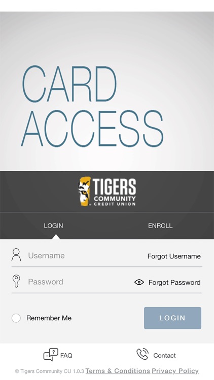 Tigers Community Card Access