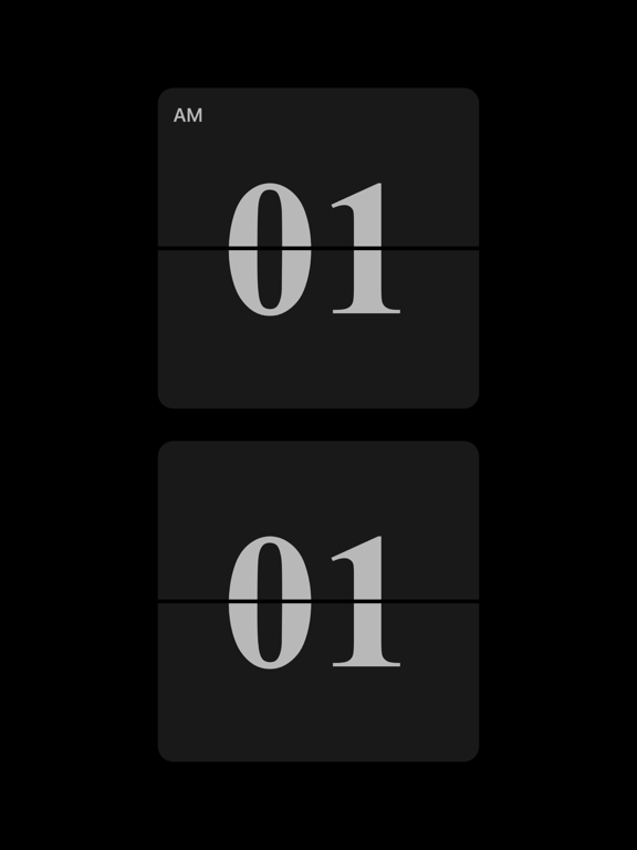 OneClock - A Simple Flip Clock screenshot 2