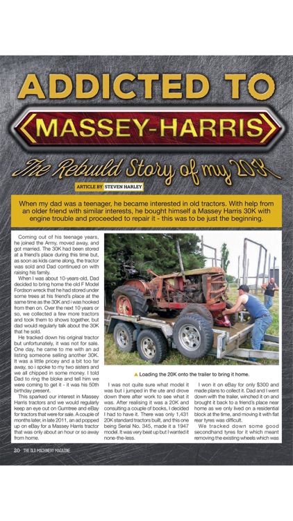 The Old Machinery Magazine screenshot-4