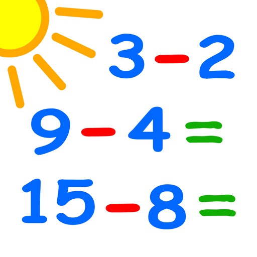 :-) Basic Subtraction icon