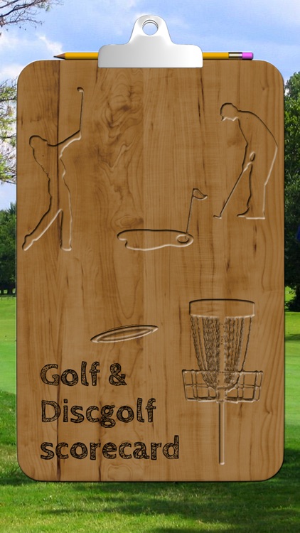 Golf & Discgolf scorecard Lite