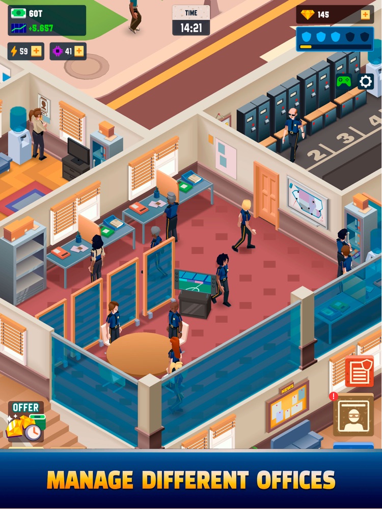 Idle police tycoon спецназ шкафчики