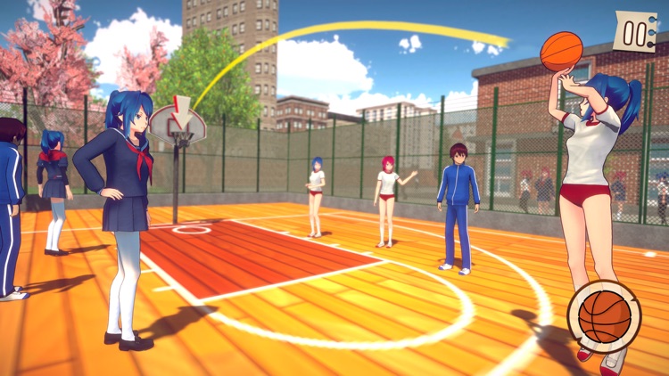 Anime High School Girl Life 3D screenshot-2