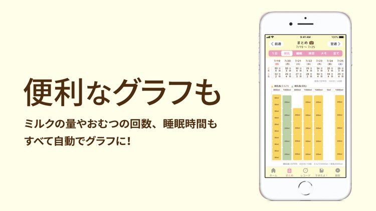 育児・授乳記録 - 授乳ノート screenshot-3