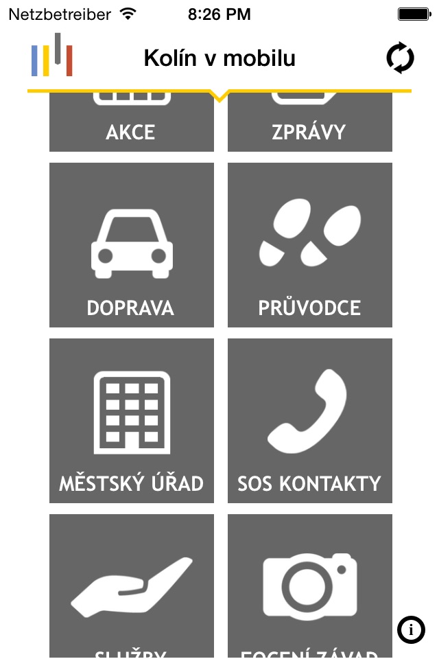 Kolín v mobilu screenshot 2