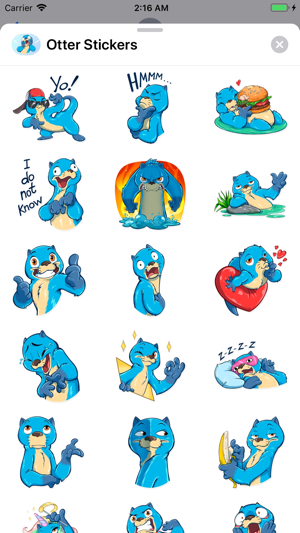 Otter Stickers(圖1)-速報App