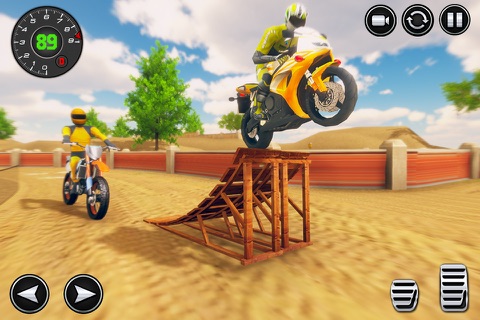 Dirt Bike Rider Stunt Games 3D screenshot 3
