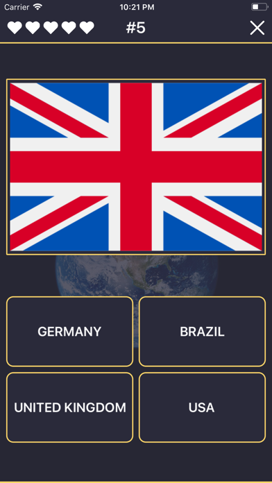 How to cancel & delete Quiz: Countries from iphone & ipad 2