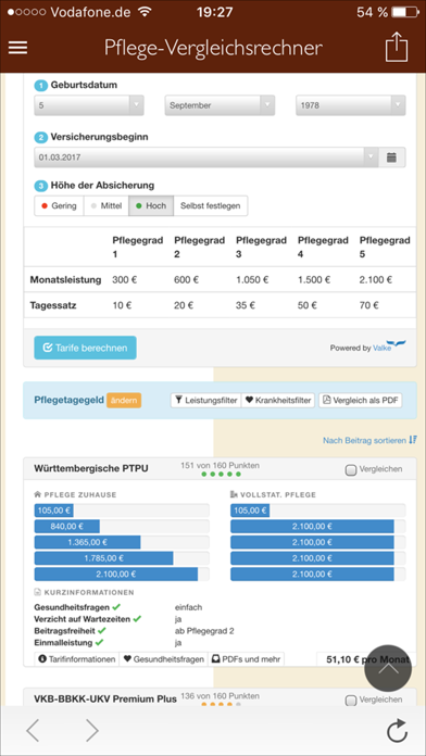 How to cancel & delete Pflege - Optimal versichert from iphone & ipad 1