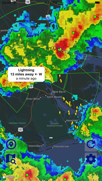 Storm Spotter Radar Lightning screenshot 2