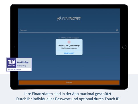 Starmoney Banking Per Ipad Ipad App Itunes Deutschland