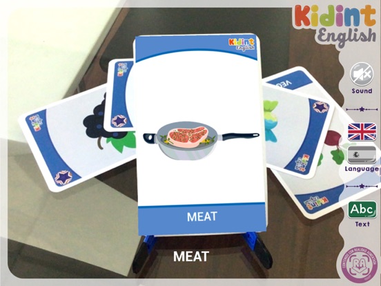 Screenshot #4 pour Kidint AR Food and Drink