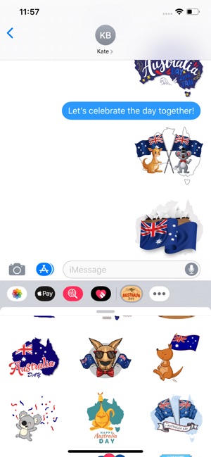 Australia Day Live Stickers(圖3)-速報App