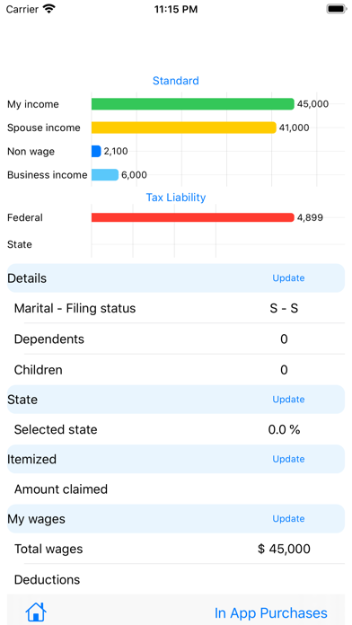 How to cancel & delete US Paycheck Calculator from iphone & ipad 3