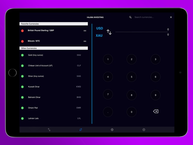 HajMa Investing for iPad