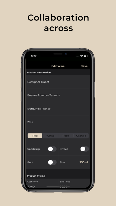 Screenshot #1 pour WineQ