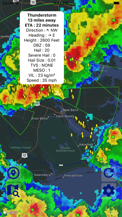 Storm Spotter Radar Lightning screenshot 3