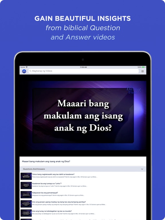 Screenshot #4 pour Ang Dating Daan TV