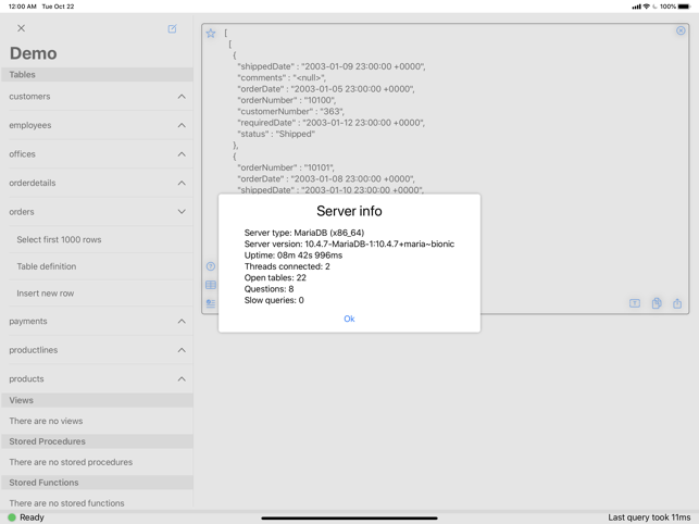 MySQL Commander for iPad(圖2)-速報App