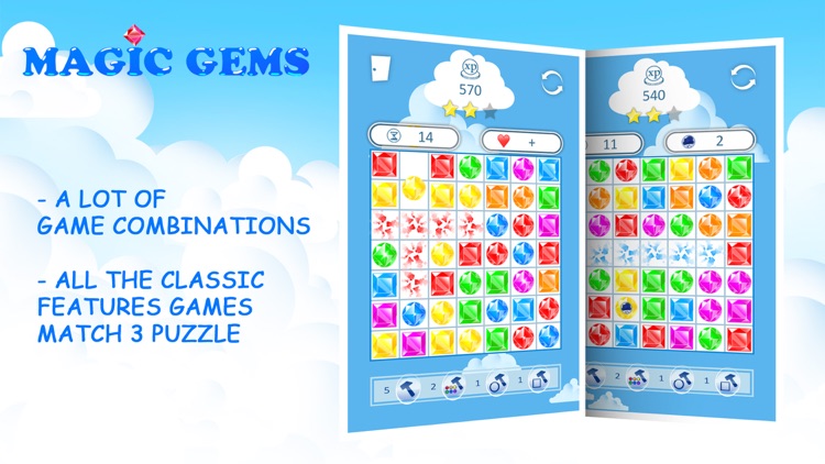 Magic Gems: Match 3 Puzzle