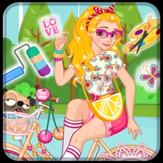 Activities of Bike Summer Outfit - Girl game