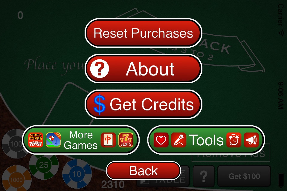 Blackjack - Casino Style 21 screenshot 3