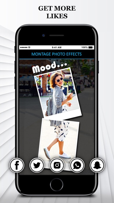 How to cancel & delete Montage Photo Effects from iphone & ipad 4