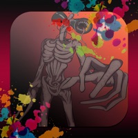 Coloring siren head Fanart