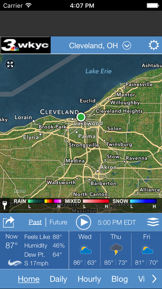 WKYC Weather App for iPhone Free Download WKYC Weather for iPad