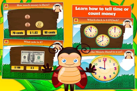 Bugs Second Grade Kids Games - náhled