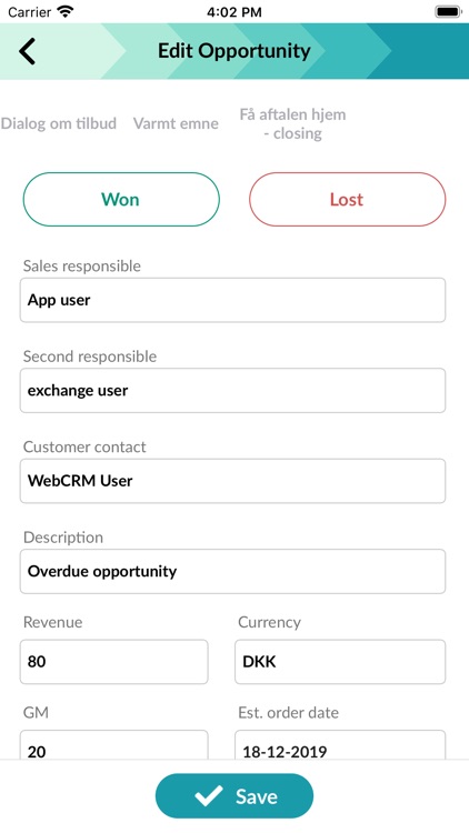 webCRM – Sales App screenshot-5