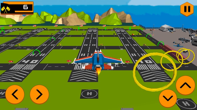 Plane Landing Parking Sim