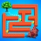 Here we present the unique and classic concept of maze puzzle game