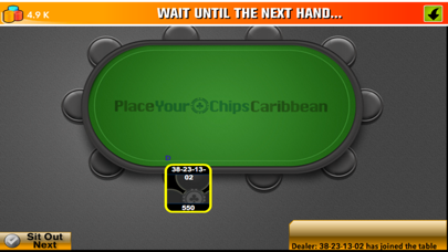 How to cancel & delete Place Your Chips Caribbean Poker from iphone & ipad 1