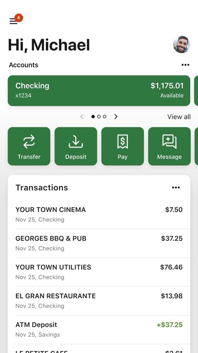 How to cancel & delete Greenbelt FCU from iphone & ipad 1