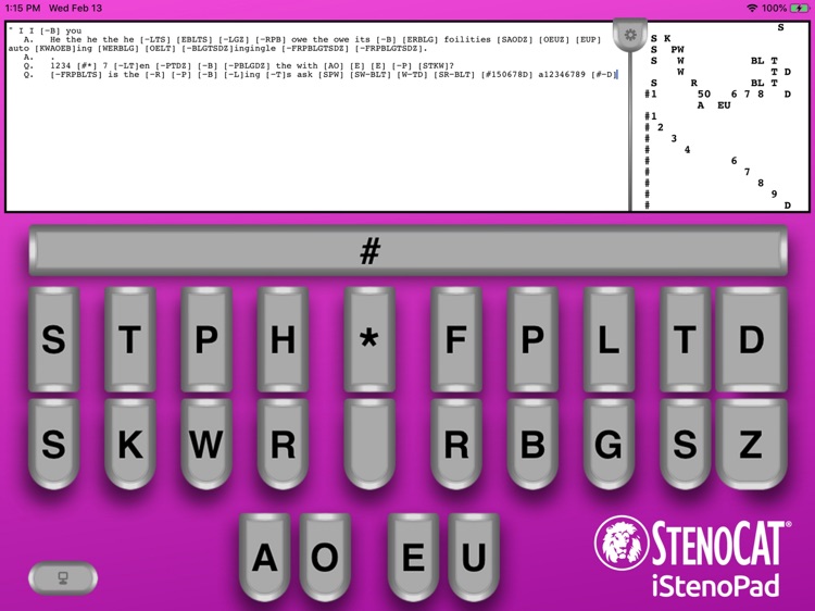 iStenoPad