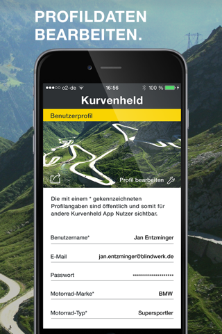 Kurvenheld: Motorradtouren screenshot 4