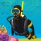 In this 2021 summer play as a Scuba Diver, dive into the deep sea and explore the underwater sea life for treasures hunting